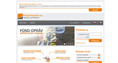 Desktop Screenshot of poschodoch.sk